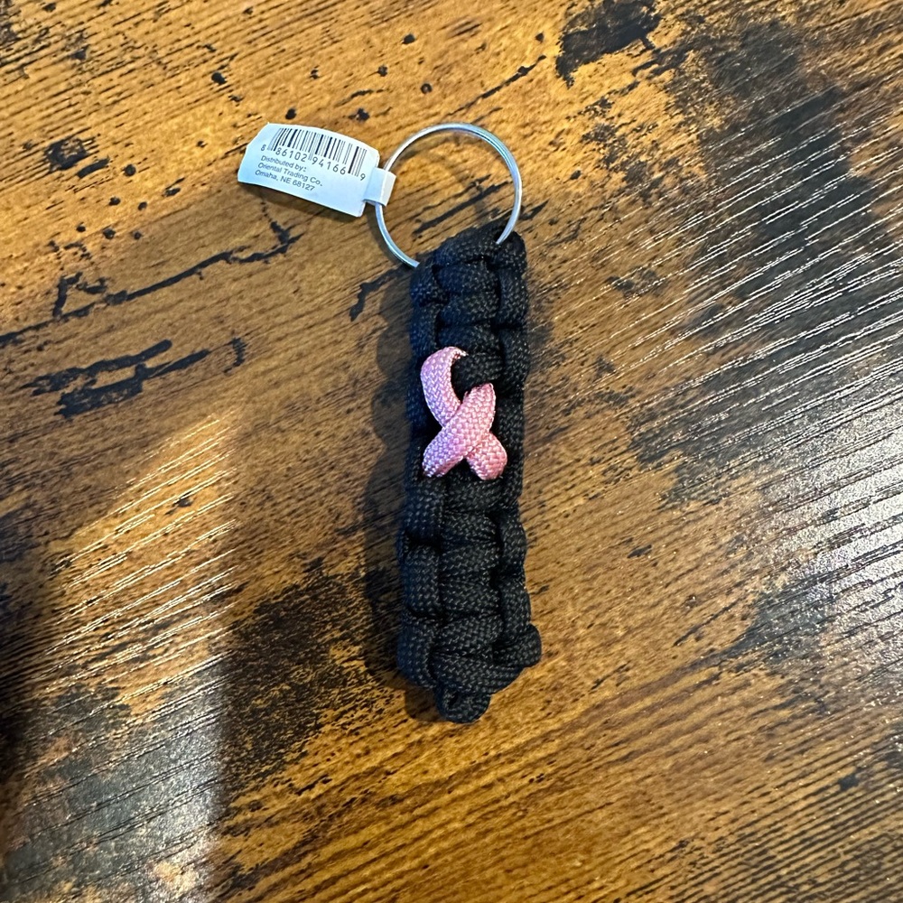 Breast cancer awareness 3’’ keychain